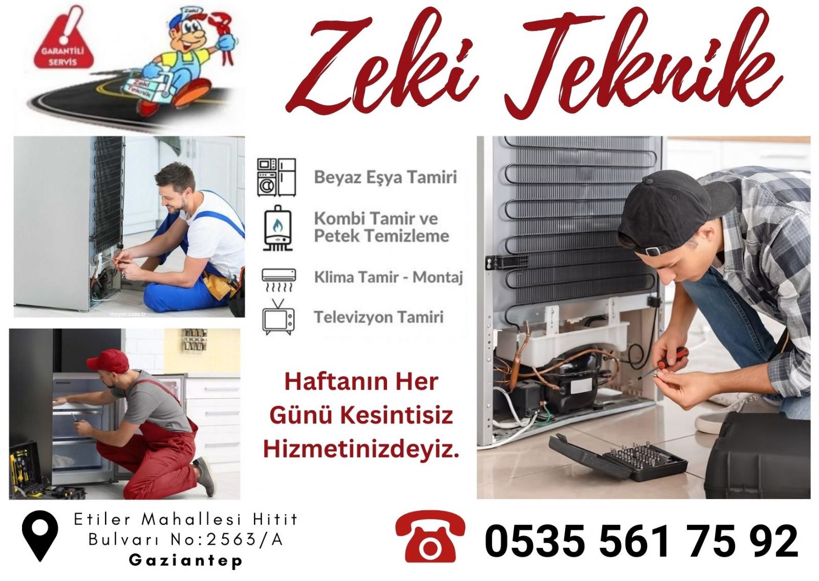 Gaziantep Buzdolabı Servisi